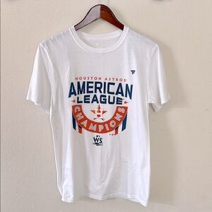 Houston Astros American League Champions T-Shirt Fanatics Unisex Size Medium